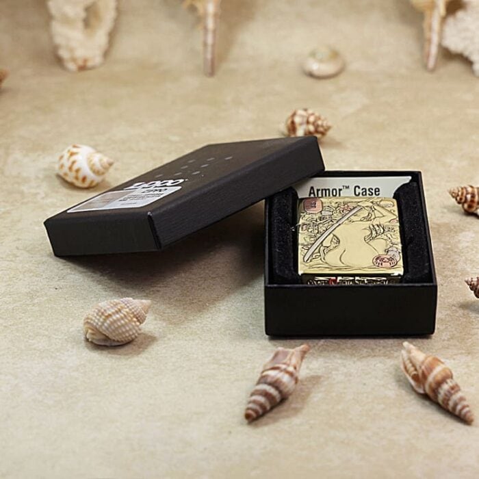 Katana Woman Zippo Armor Lighter | KZ189