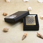 Beast Scratch bronze-tone Zippo Armor lighter in Armor Case presentation box
