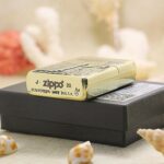 Transformers brass Zippo Armor lighter base stamp on original box