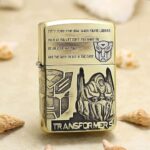 Transformers Optimus Prime brass Zippo Armor lighter front view