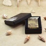 Jeep Rubicon brass Zippo Armor lighter in presentation box
