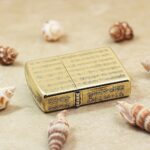 Heart Sutra brass Zippo Armor lighter reverse script engraving
