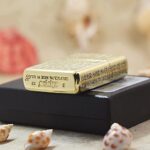 Heart Sutra Zippo Armor lighter on original black box