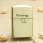 Freemasonry Zippo Armor lighter engraved geometric symbol details