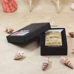 Camel Desert Map brass Zippo Armor lighter in presentation box