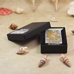 Gold Dragon silver-tone Zippo Armor lighter in presentation box
