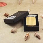 Gold-tone woven braid Zippo Armor lighter in Armor Case presentation box