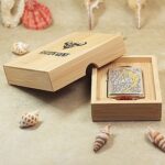 Golden Woman Arabesque silver-tone Zippo Armor lighter in presentation box