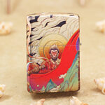 Zippo Monkey King glow-in-the-dark full-wrap lighter – alternate view 1