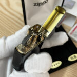 Japanese Zippo Maki-e Urushi Carp Gold Leaf Lighter - Image 7