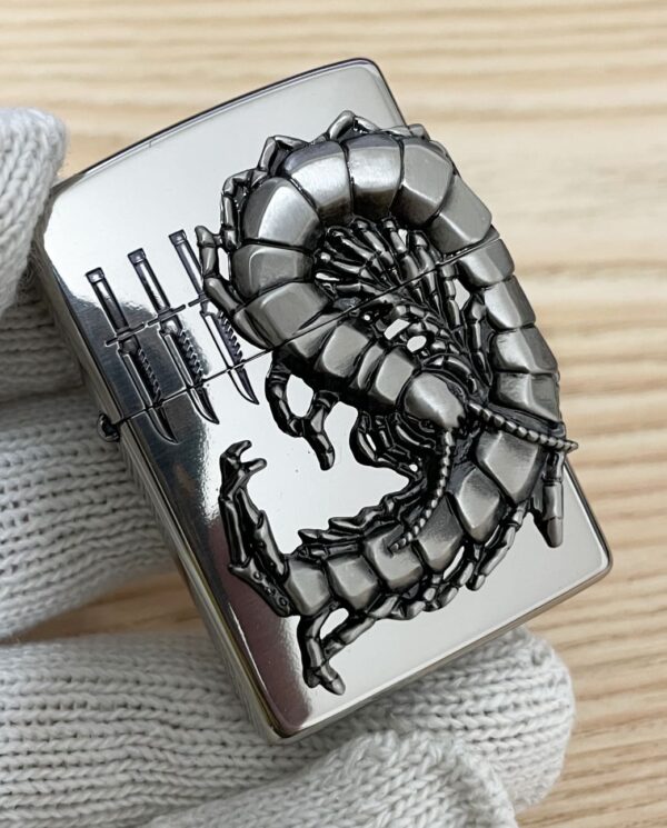 PlatedSilverCentipede PlatedSilverCentipede