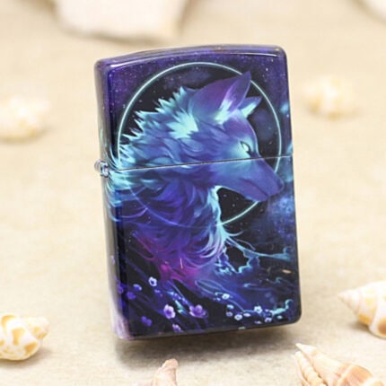 Zippo Howling Wolf full-wrap color lighter