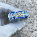 Zippo silver enamel Mythical Animal jacket lighter – alternate view 10