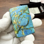 Zippo Van Gogh Almond Blossom full-wrap color lighter – alternate view 8