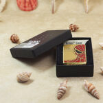 Spider-Man high-polish brass Zippo Armor lighter in presentation box