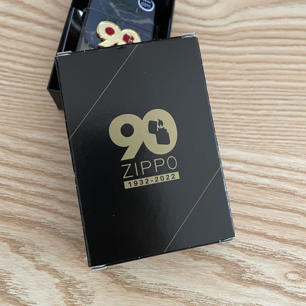 Zippo Black ice 90th Anniversary Commemorative Lighter 49864
