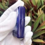 ZippoBlueMatteWindyGirlLimitedEditionWithLady_03