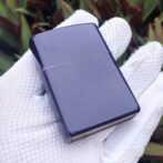 ZippoBlueMatteWindyGirlLimitedEditionWithLady_06