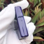 ZippoBlueMatteWindyGirlLimitedEditionWithLady_08