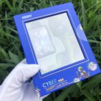 ZippoBlueMatteWindyGirlLimitedEditionWithLady_20