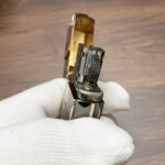 Japanese Zippo Smoked Gold Bottom Stamp Date Code Lighter – product image 3 of 10