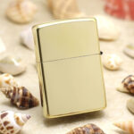 2019 Japanese Zippo Harley-Davidson Brass and Silver Etched Lighter – product image 5 of 7