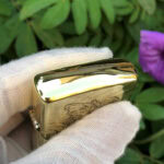 Napoleon brass Zippo Armor lighter equestrian engraving detail