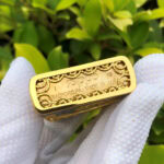 Zippo gold enamel Crane jacket lighter – alternate view 2