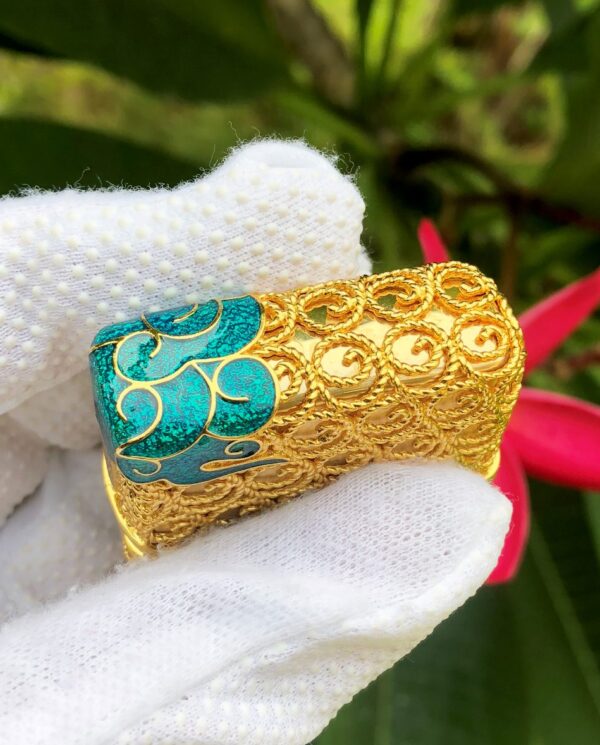 ZippoPlatedGoldenJacketJapaneseCrane_11 ZippoPlatedGoldenJacketJapaneseCrane_11