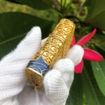Zippo gold enamel Crane jacket lighter – alternate view 9