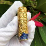 ZippoPlatedGoldenJacketJapaneseCrane_13