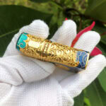 Zippo gold enamel Crane jacket lighter – alternate view 12