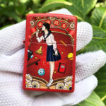 Zippo Chasing Dreams Windy red matte lighter