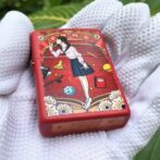 ZippoRedMatteWindyGirlDreamer_11