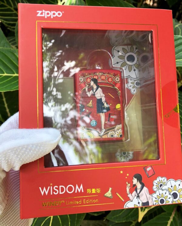 ZippoRedMatteWindyGirlDreamer_18