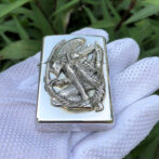 ZippoSterlingSilverAlienAnniversary_26