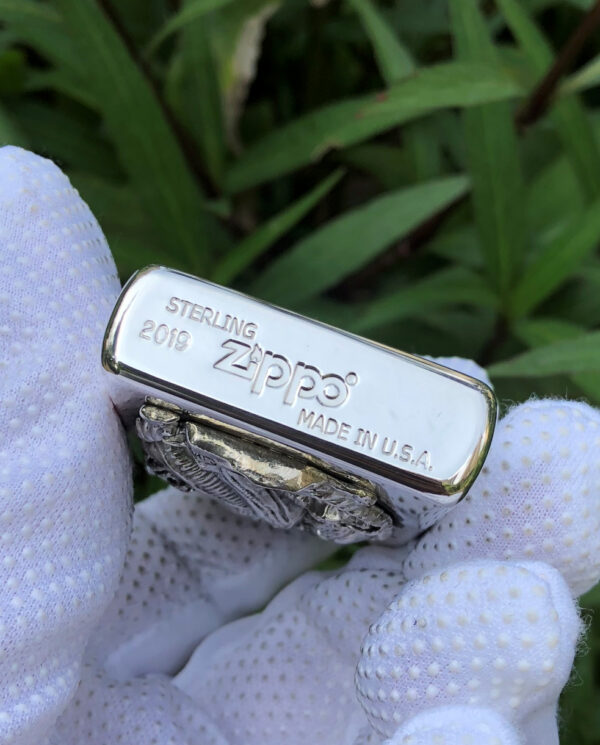 ZippoSterlingSilverAlienAnniversary_27