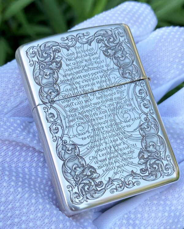ZippoSterlingSilverHolyBible_10