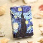 Zippo Van Gogh The Starry Night full-wrap color lighter – alternate view 1
