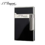 S.T. Dupont Ligne 2 natural black lacquer and palladium lighter 16296