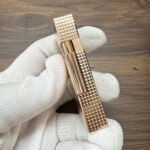 S.T. Dupont Ligne 2 rose gold Diamond Head guilloché lighter 16424 – product view 5