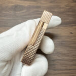 S.T. Dupont Ligne 2 rose gold Diamond Head guilloché lighter 16424 – product view 6