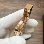 S.T. Dupont Ligne 2 rose gold Diamond Head guilloché lighter 16424 – product view 9