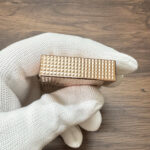 S.T. Dupont Ligne 2 rose gold Diamond Head guilloché lighter 16424 – product view 16