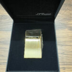 S.T. Dupont Ligne 2 yellow gold vertical guilloché lighter 16827 — additional product view 28