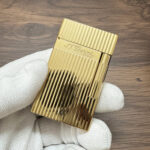 S.T. Dupont Ligne 2 yellow gold vertical guilloché lighter 16827 — additional product view 27