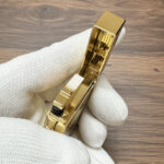 S.T. Dupont Ligne 2 yellow gold vertical guilloché lighter 16827 — additional product view 6