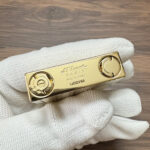 S.T. Dupont Ligne 2 yellow gold vertical guilloché lighter 16827 — additional product view 9