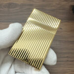S.T. Dupont Ligne 2 yellow gold vertical guilloché lighter 16827 — additional product view 19