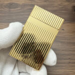 S.T. Dupont Ligne 2 yellow gold vertical guilloché lighter 16827 — additional product view 20